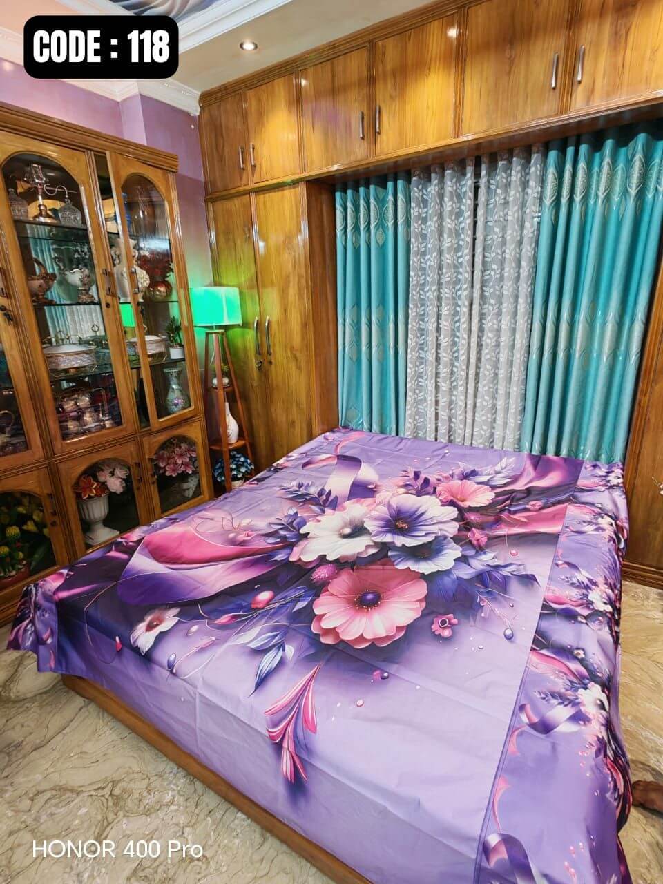 Look BD13 3D ওয়াটারপ্রুফ বিছানার চাদর || 118 - Image 1